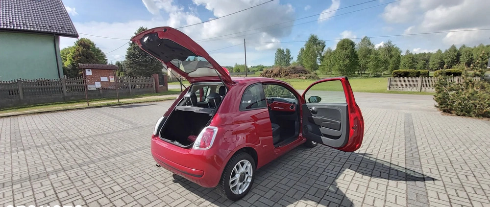 Fiat 500 cena 16999 przebieg: 172530, rok produkcji 2008 z Sulęcin małe 497